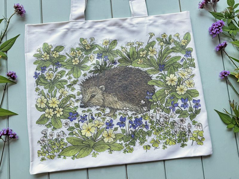 Hedgehog Tote Bag