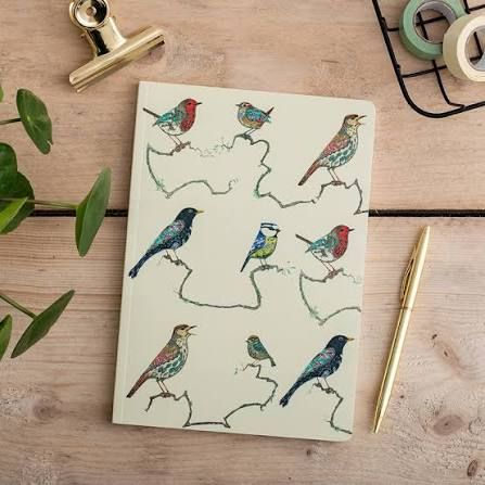 Songbirds A5 notebook