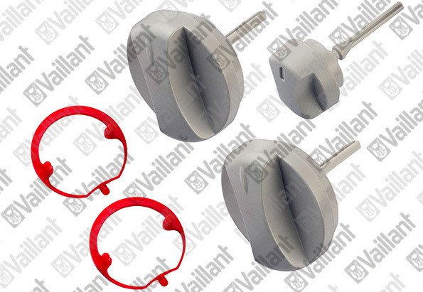 0020074963 - Buttons grey, kit of 3 - Vaillant 0020074963 - Buttons grey, kit of 3 - Vaillant