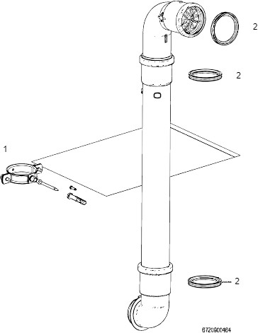 7716191086 - Plume Management Kit  ( Black )