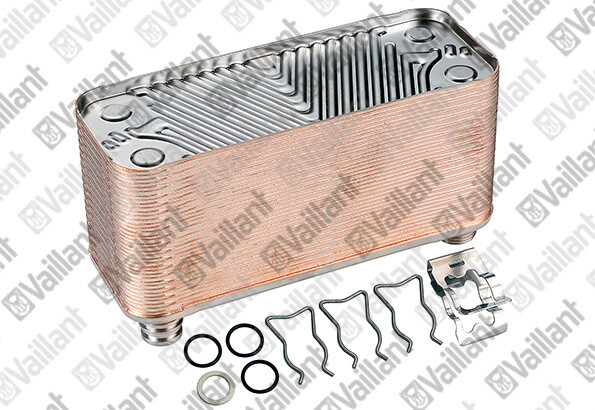 065132 - Heat exchanger dhw (38 plates) - Vaillant