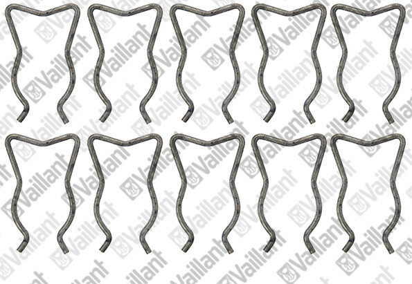 219622 - Spring clamp, (x10) - Vaillant