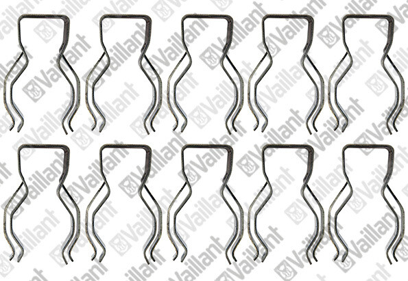 219621 - Spring clamp, (x10) - Vaillant