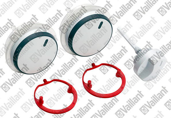 0020048920 - Knobs, white (excl.), kit of 3 - Vaillant 0020048920 - Knobs, white (excl.), kit of 3 - Vaillant