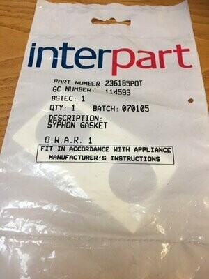 Syphon Gasket - Pott Syphon Gasket - Pott