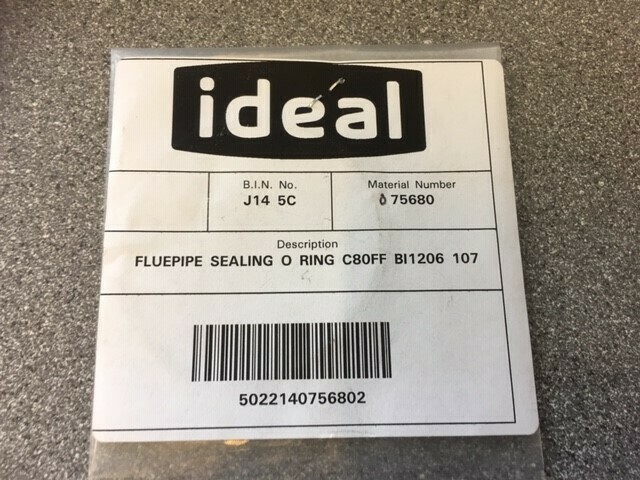 IDEA 075680 FLUEPIPE SEALING O RING C80FF