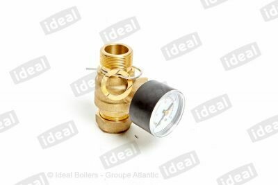 174559 - GAUGE PACK  - C/W 22MM VALVE - Ideal
