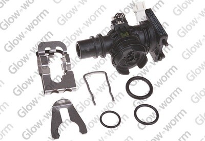 2000801910 - Flow sensor, black with cable - Glow-worm