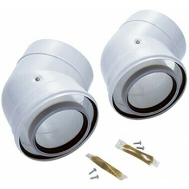 Vaillant 45 Degree Flue Bends 303911