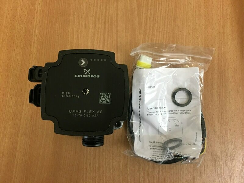 OEM 99546506 Grundfos UPM3 Flex AS 15-70 HIU Pump 1'' connection