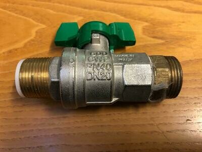 43000304 - Ball Valve Green ( Cold water & Hot Water ) - Kvm