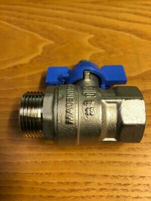 43000135 - Ball Valve Blue ( Primary Rtn & Htg Rtn ) - KaMo