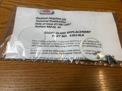 RADI 43014LA SIGHT GLASS INSPECTION 49X 3.3MM ROUND