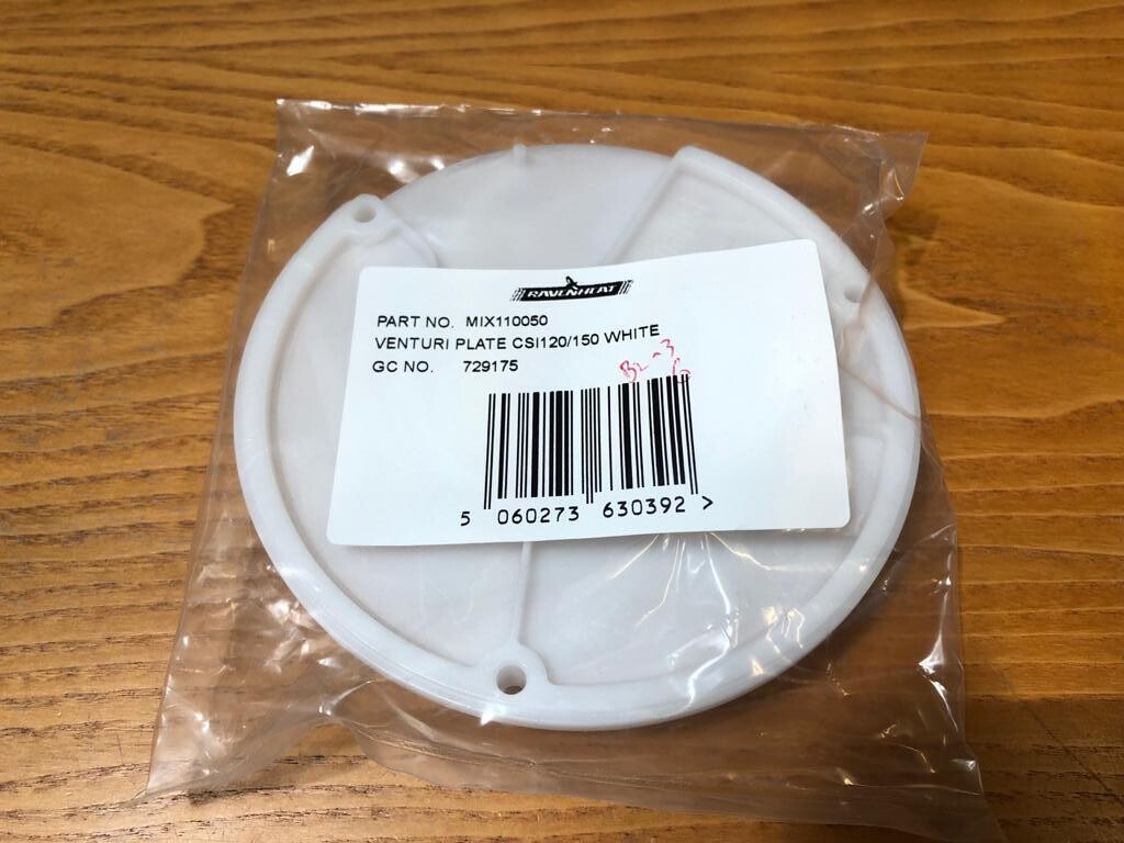 VENTURI PLATE CSI120/150 WHITE