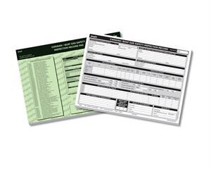 REGP47 - Caravan Gas Inspection Record Pad - Regin