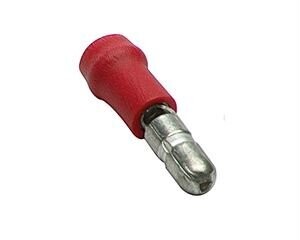 REGQ216 - Bullet Male Connector - Red (10) - Regin