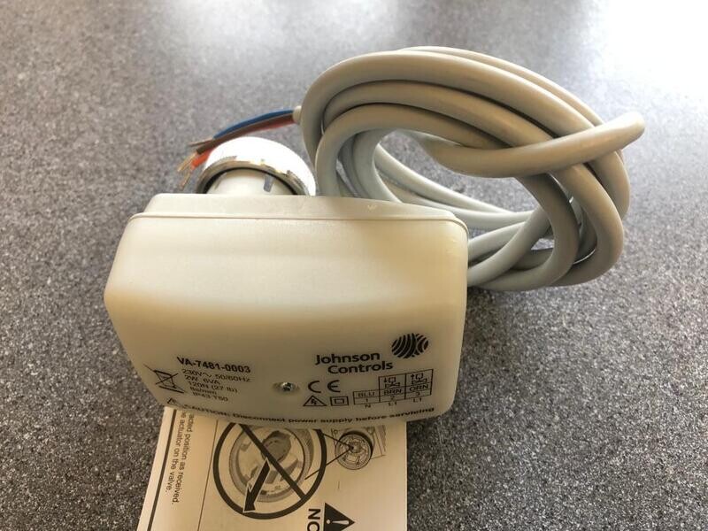 VA7481 - 8 Second Actuator Head with Plastic Ring (230v )