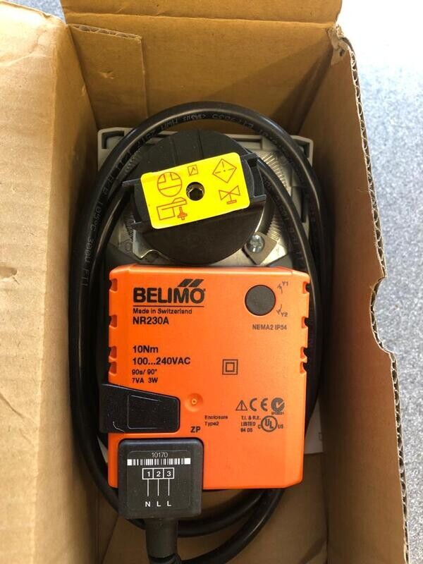 NR230A - BELIMO NR230A VALVE ACT. 230V 10NM O/C