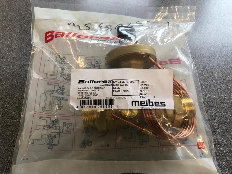MS68025.1  - 3/4" Ballorex DN20 DPCV ( AI-68025.1 ) ( MMS68025.1 )