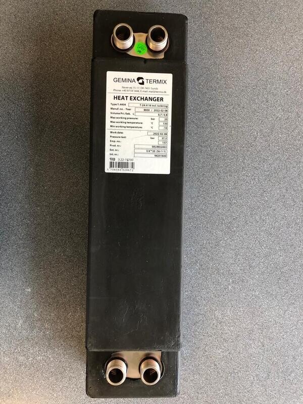 DGT94201600 - T-24 H 16  3/4" Heat Exchanger with Insulation ( 94201600 )