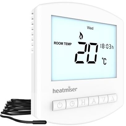 Slimline-E V3 - Electric Underfloor Heating Thermostat - Heatmiser