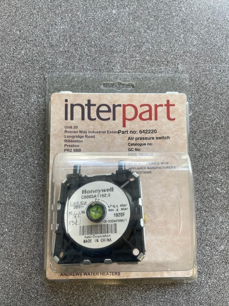 642220 - PRESSURE SWITCH - Baxi