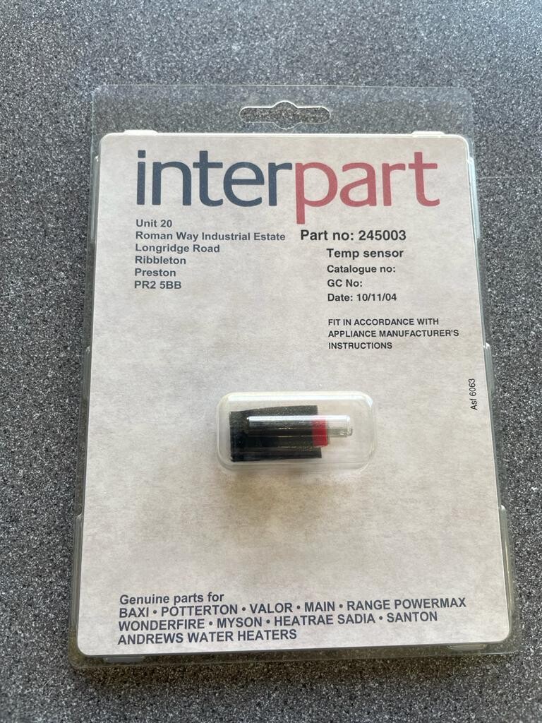 245003 - THERMOSTAT - Baxi