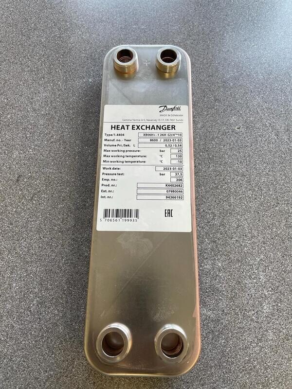 94366192 - XB 06H+ -1 26H G3/4'' H/e  ( DHW )- Danfoss