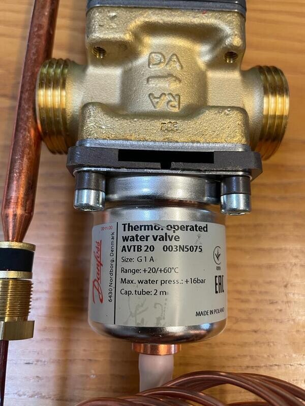 003N5075 - Danfoss AVTB Valve DN20 20-60 (DHW) / DGT18231100 ( 18231100 )