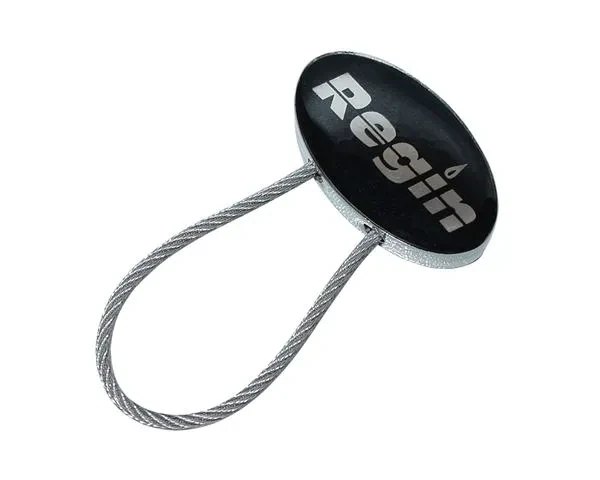 REGK74 - Regin Key-ring Silver with Metal Cord - Regin