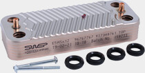 7875504 - PLATE HEAT EXCHANGER 14 PLATES - Viessmann ( 7829304 )