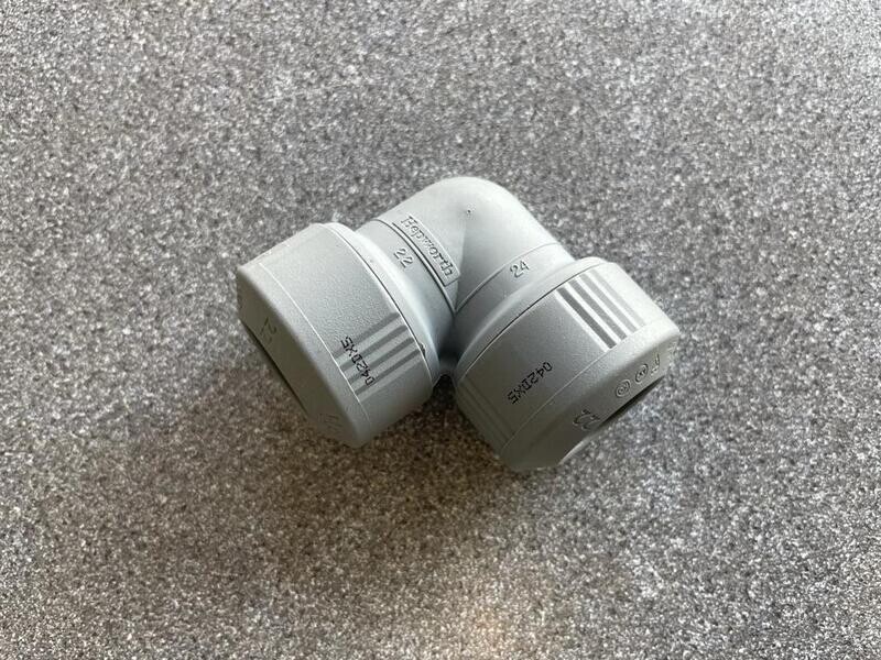 HD5/22 - 22mm 90* Elbow - Hep2O