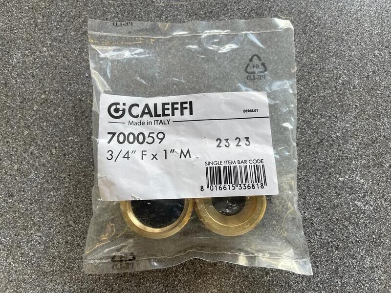 700059 - Energy meter body adaptor Pk2  ( 3/4''  F x 1'' M ) - Altecnic