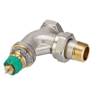 013G7713LVS - Radiator Valve pack , RA-DV, Dynamic (pressure independent), DN 15, Angle, F ( 013G7713 & 003L0123 )
