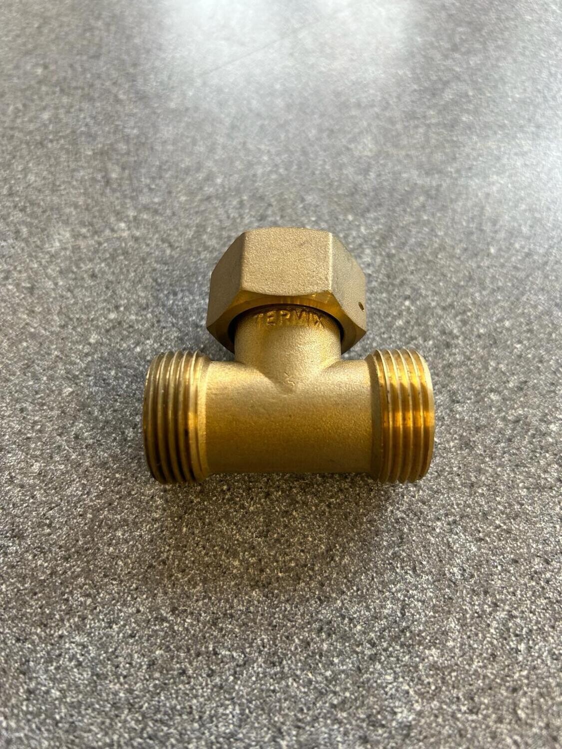 22180814 - Tee ¾"M.F.M Valve