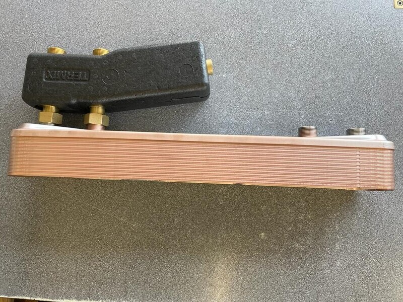 94152400 - T-24-P 24 3/4" Heat Exchanger w/sensor accelerator - Danfoss