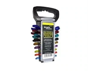 REGB57 - Coloured Stumpy Spanner Set - 9pc 6-14mm - Regin