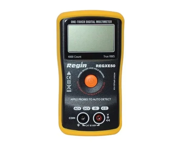 REGXE50 - Regin One-Touch Smart Digital Multimeter - Regin