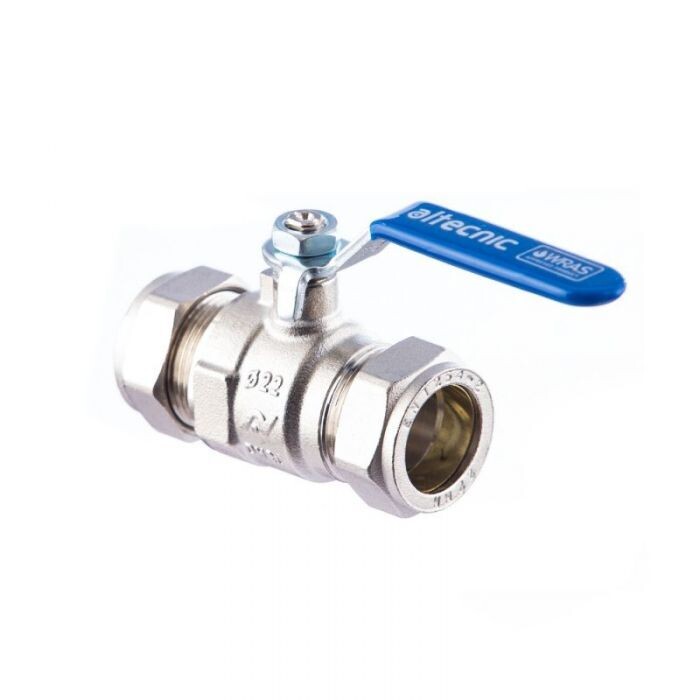 Altecnic Intaball Lever Ball Valve Blue 22mm
