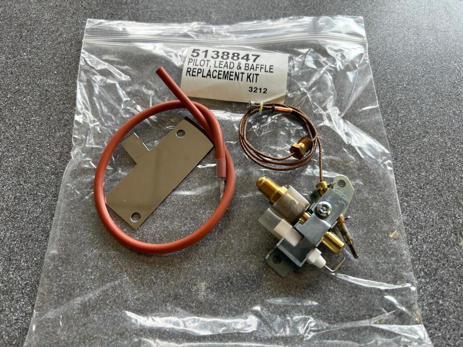 PILOT, LEAD & BAFFLE REPLACEMENT KIT -  Valor