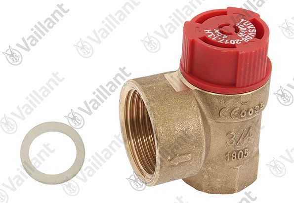 0020268797 - Pressure relief valve, 4 bar - Vaillant