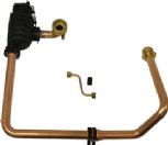 20019769 - Flow Pipe assembly (Rep 10029457) - Vokera