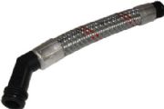 10023948 - Flexiible Pipe (Black Rubber Section at End) - Vokera