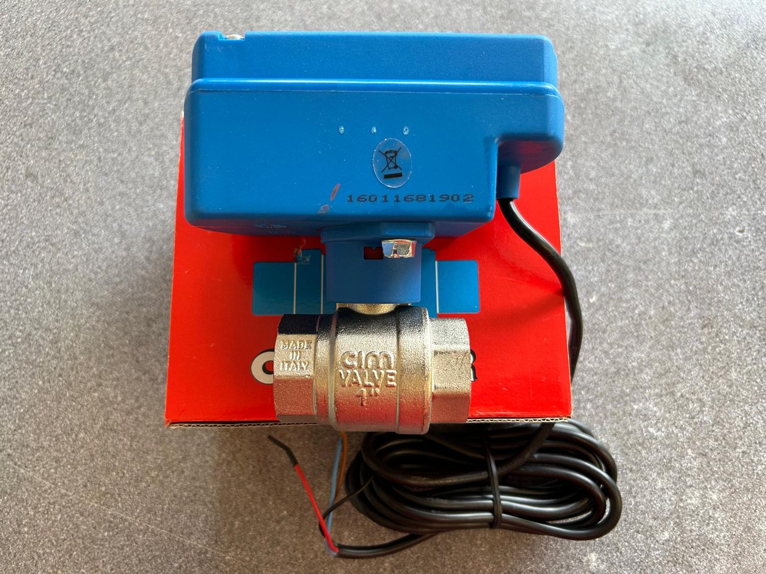 C602RE-25-3M  - 1'' Cimberio PPV & Head & cable 3M ( Valve DN25 )