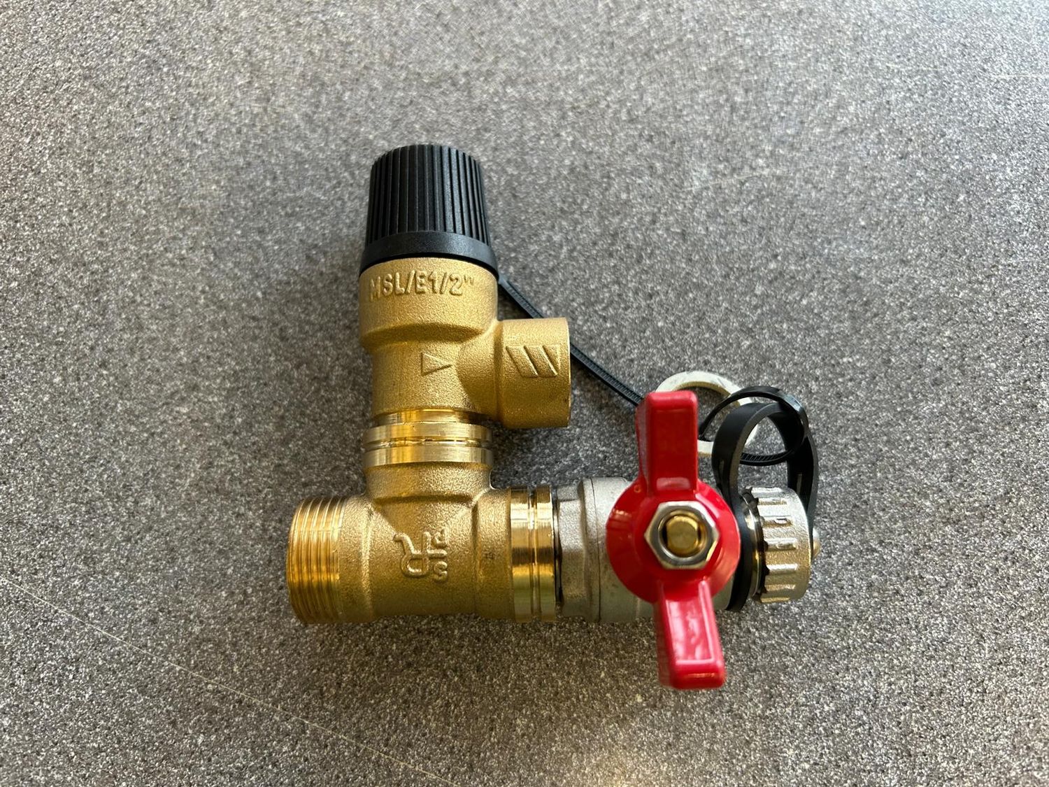 81102630 - Safety Valve Drain Valve and Tee for VVX-I-FI