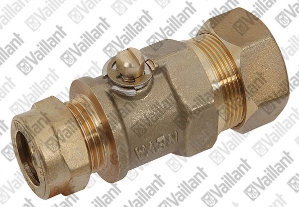 082794 - Gas shut-off valve, 22 x 15 - Vaillant