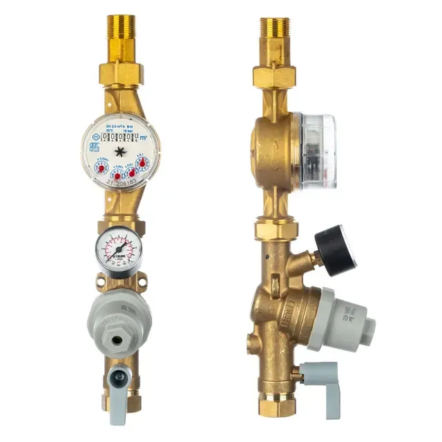 133-5001 - 3/4” x 1” Apartment Control Assembly Complete With Cold Water Meter - Altecnic