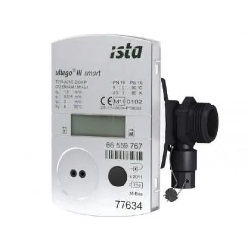 77634 - Ista Ultego III Smart Heat Meter. 1/2" BSP QP1.5. M-Bus