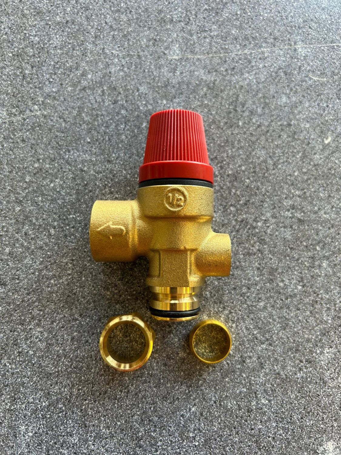 P107 - PRESS RELIEF VLV-15 MM (3BAR)