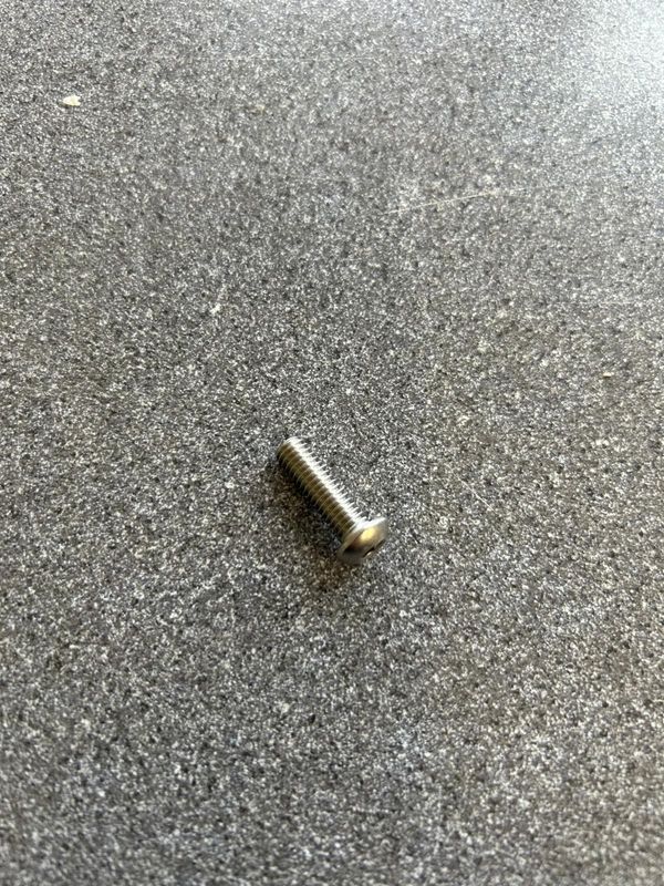 633404 - SCREW -  M6 X 20MM - Potterton ( each )